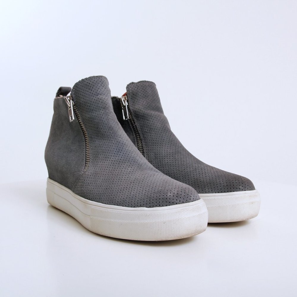 Steve Madden Carlen Leather‎ Side Zip Boots